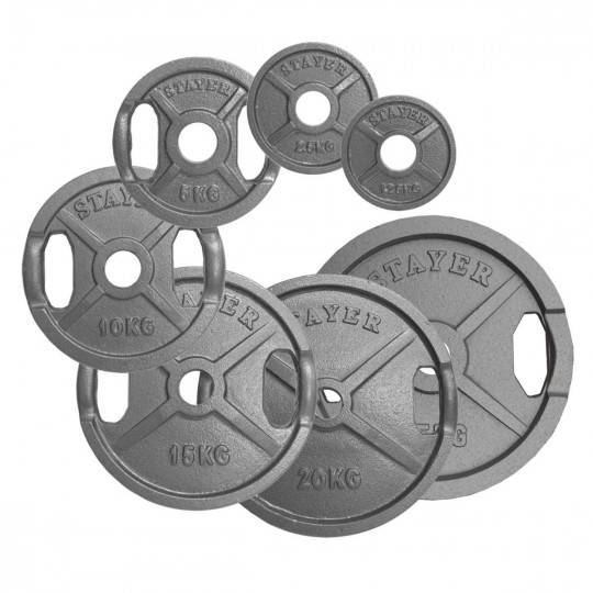 Obciążenie żeliwne olimpijskie Stayer Sport 1,25 - 25 kg| ID: 011WA by Stayer Sport | Image #1 klubfitness.pl