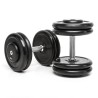 Hantla stała gumowana CHD® CHD-R-2 skok wagi co 2kg| ID: 060WA by CHD® | California Heavy Duty | Image #2 klubfitness.pl