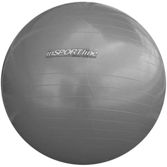 Piłka gimnastyczna gładka Insportline Super Ball 55cm | srebrna| ID: 4967 by Insportline | Image #1 klubfitness.pl