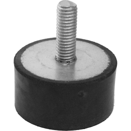 Odbój gumowy Ø40mm ze śrubą M8x20| ID: SER-8107 by NONAME | Image #1 klubfitness.pl