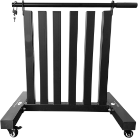 Stojak na hantle fitness Sveltus 1527 Black | na kółkach| ID: 9120 by Sveltus | Image #1 klubfitness.pl