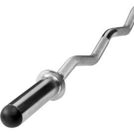 Gryf olimpijski łamany 121cm SZ-ECO-50-C Ironsports® Curl | chromowany| ID: 8149 by IRONSPORTS | Image #1 klubfitness.pl