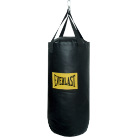 Worek treningowy 108x35cm Everlast PU 4007 | czarny wypełniony| ID: 7980 by Everlast | Image #1 klubfitness.pl