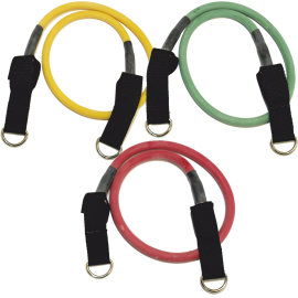 Ekspander gumowy do ćwiczeń Bodylastics Clip-Tube | długość 50cm| ID: 248WA by Bodylastics | Image #4 klubfitness.pl