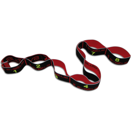 Elastyczna taśma do ćwiczeń Elastiband® 15kg | długość 90cm | czarna| ID: 6397 by Sveltus | Image #1 klubfitness.pl