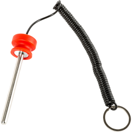 Blokada obciążeń stosu ∅10x100mm | magnetyczna z linką| ID: SER-8984 by IRONSPORTS | Image #1 klubfitness.pl