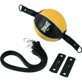 Gruszka bokserska 15.5cm Everlast Duble-End skórzana | refleksówka na gumach| ID: 1955 by Everlast | Image #1 klubfitness.pl