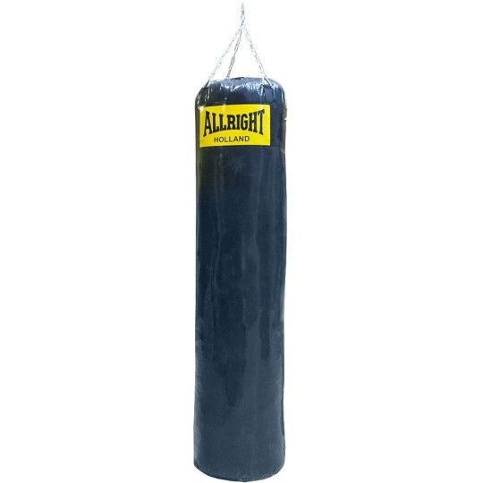 Worek bokserski 145x35cm Allright Black Plawil | wypełniony z łańcuchami| ID: 2089 by ALLRIGHT | Image #1 klubfitness.pl