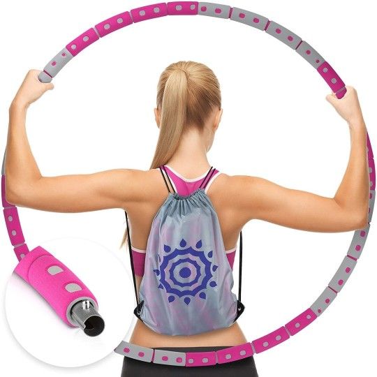 Hula hoop Pepellia ∅90cm 1200g składane | stal nierdzewna| ID: 0393 by Pepellia | Image #1 klubfitness.pl