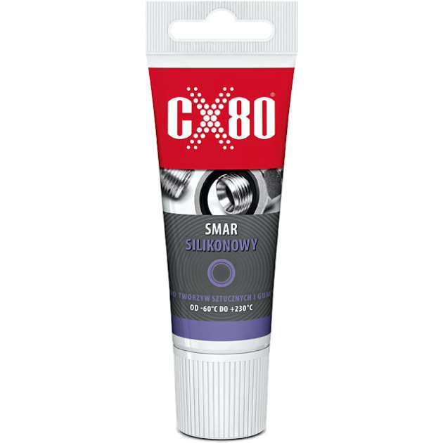 Smar silikonowy CX-80 Silicon Smar | tubka 40g| ID: SER-8011 by CX-80 | Image #1 klubfitness.pl