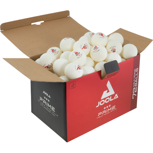 Piłeczki tenisa stołowego Joola Prime*** 40+ ITTF Approved białe | 72 sztuki| ID: 8983 by Joola | Image #1 klubfitness.pl